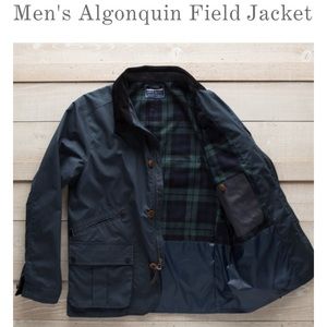 Guideboat Algonquin Field Jacket - Large Navy Blue